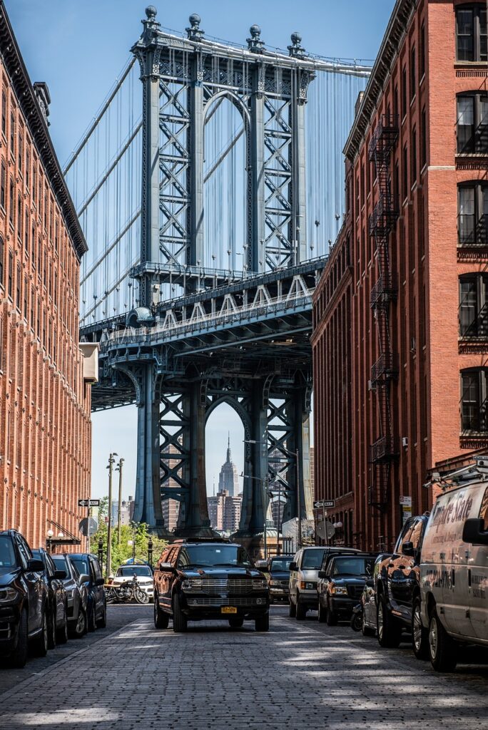 usa, new york, manhattan, manhattan bridge, skyline, travel, street, cars, new york, new york, new york, new york, new york